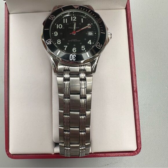 Peugeot Other - Peugeot Men's Silver Watch